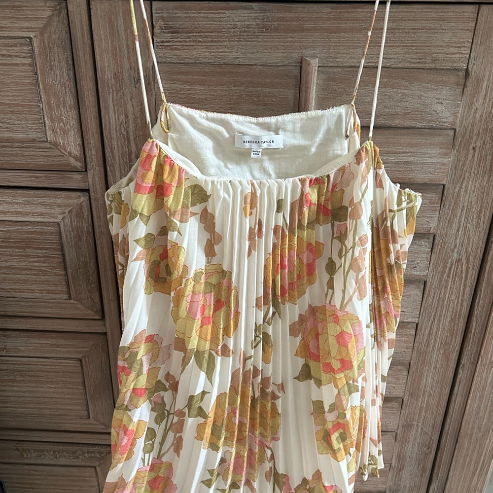 Rebecca Taylor cotton floral top NEW no tags
